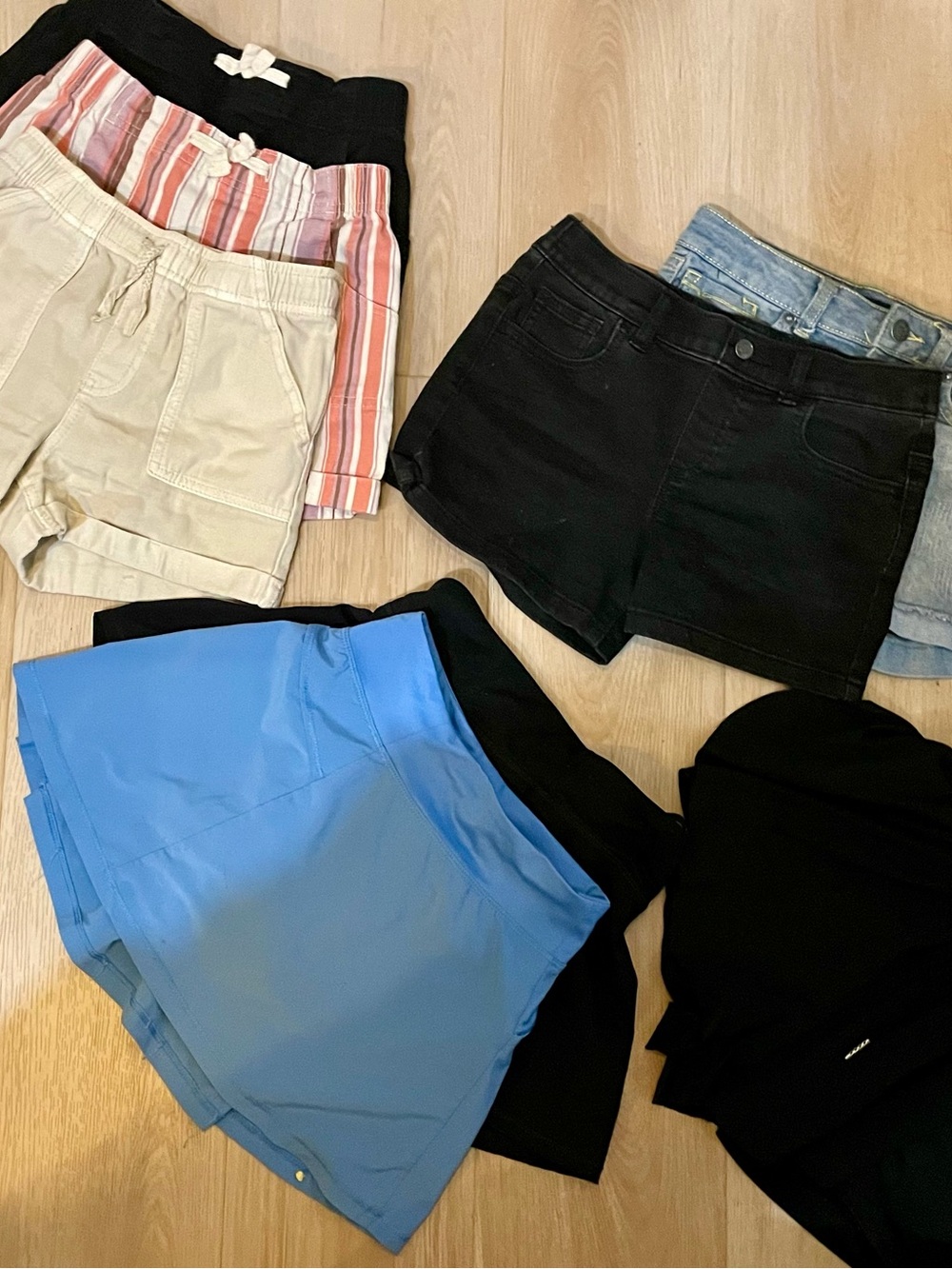 Girls Shorts, Skorts, butterfly shorts, 7/8